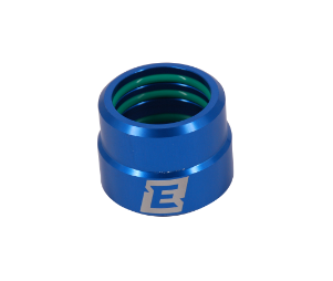 Racord rezonator KTM 250/300 '17-'23 aluminiu blue Enduro Expert EE55405057000BL [1]