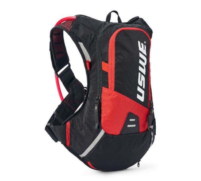 Rcsac hidratare Uswe MTB Hydro 8 Carbon Black/Red [1]