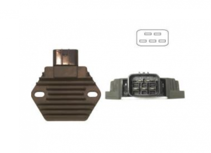 Regulator tensiune Honda CRF 450/250 '09-12, VT 750 Shadow '04-'09, XL 650V Transalp '01-07, TRX 350/450 [1]