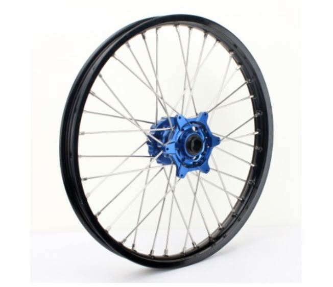 Roata fata KTM/Husqvarna 21''x1.60 ax 22mm blue hub SRE21BLEE [1]