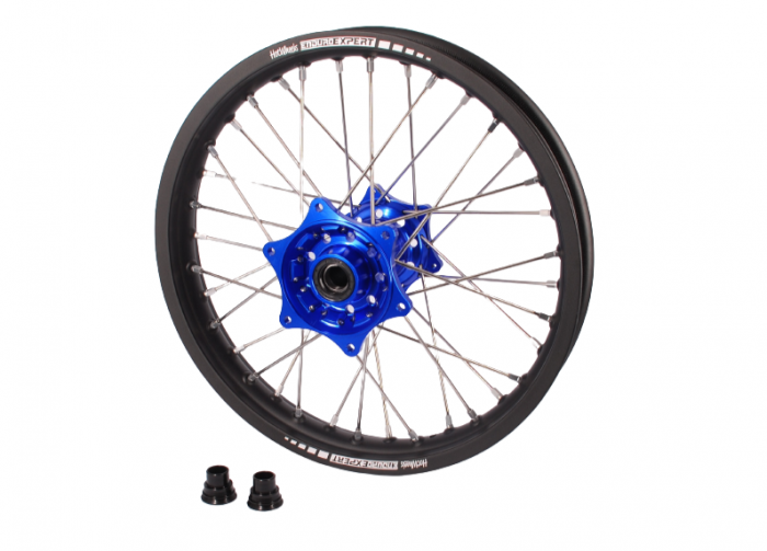 Roata spate enduro KTM/Husqvarna 18"x2.15 ax 20mm blue hub Enduro Expert SRE18BLEE [1]
