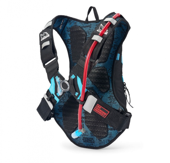 Rucsac hidratare Uswe MTB Hydro 8 Carbon Black/Blue [2]