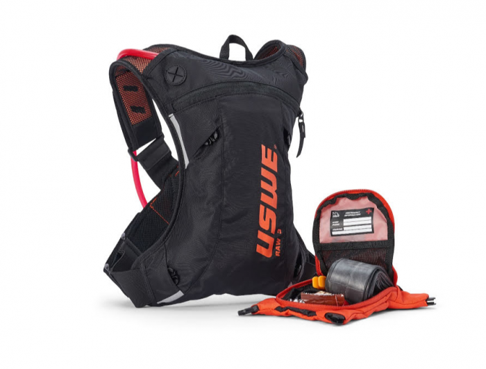Rucsac hidratare Uswe Raw 3 Orange [3]