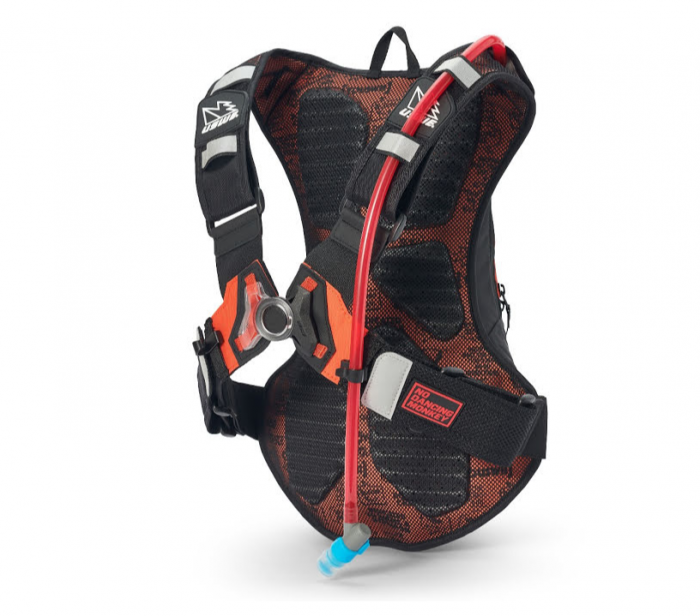 Rucsac hidratare Uswe Raw 8 Black/Orange [2]