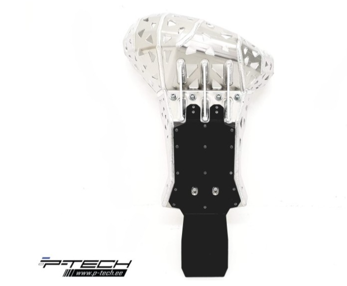 Scut motor cu protectie rezonator/linkage KTM EXC/XC-W/ Husqvarna TE 250/300 '23-'24 P-Tech PK027H [3]