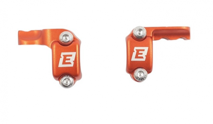 Set bride protectie pompa frana/ambreiaj Brembo pt. KTM/Husqvarna/Sherco (forjat) orange EE1121496OR [4]