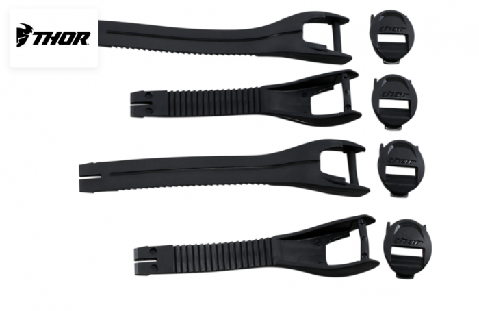 Set curele cizme Thor Blitz XP Black [1]