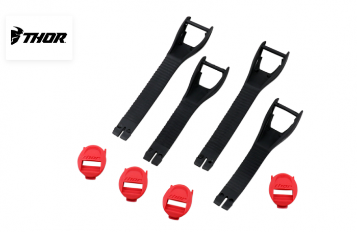 Set curele cizme Thor Blitz XP Black [1]