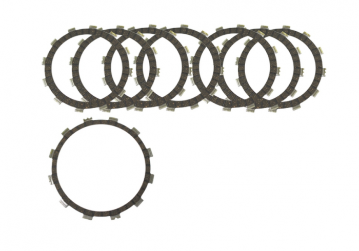 Set discuri ambreiaj Yamaha YFZ 450 '04-'14, YFM 700R Raptor '06-'14 AT-03657C [1]