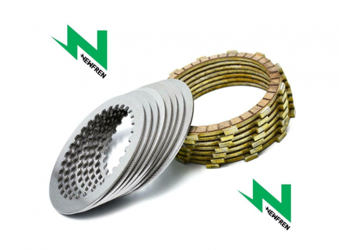 Set discuri frictiune ambreiaj Yamaha YFZ 450 '04-'12; YFM 700 Raptor '06-'20 F1891AC [1]