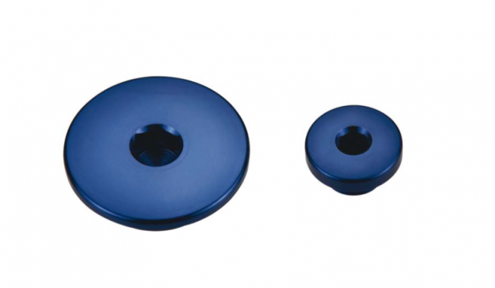 Set dopuri inspectie distributie Yamaha YZF 450 '06-'09, WR 250F '03-'13, WR 450F '03-'11 Blue [1]