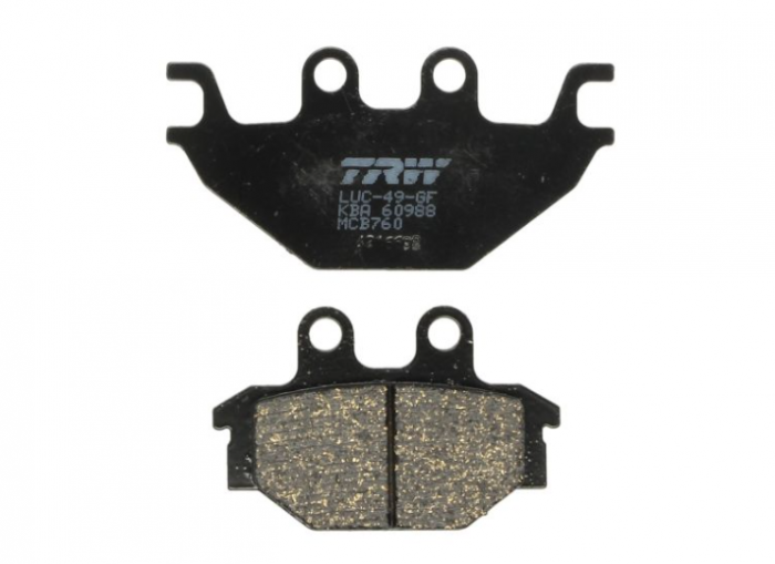 Set placute frana spate Yamaha MT 125 14-, YZF-R 125 '08-'18 [1]