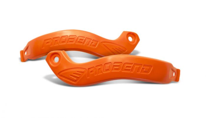 Set plastice laterale Handguard-uri Cycra Ultra Probend Negru/Portocaliu [1]