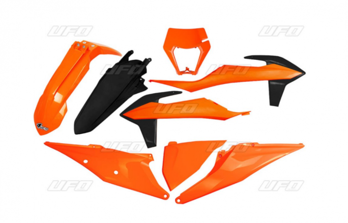 Set plastice UFO KTM EXC 125/150/250/300, EXC-F 250/350/450/500 '20-'22 [1]