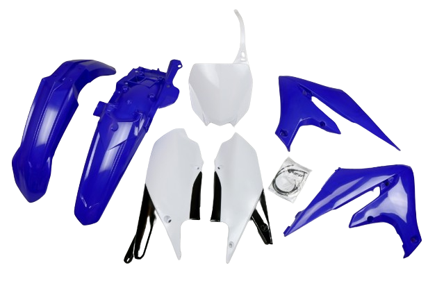 Set plastice Yamaha YZF 250 '19-'22, YZF 450 '18-'22 Yellow Flou UFO YAKIT321DFLU [2]