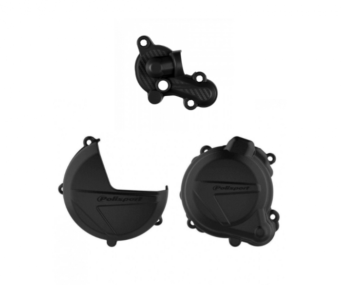 Set protectie capac ambreiaj/aprindere/pompa apa Beta 250/300 RR '13-17 Black [1]
