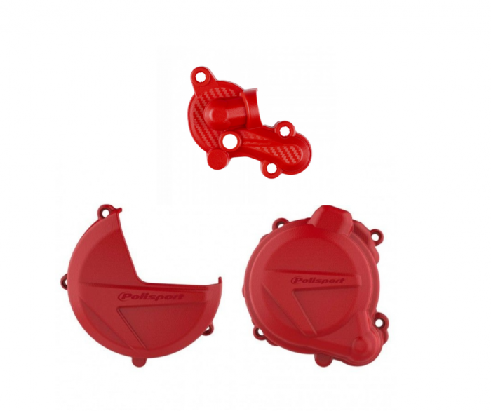 Set protectie capac ambreiaj/aprindere/pompa apa Beta 300 RR '13-'23/XTRAINER 300 '16'-23 R Red [1]