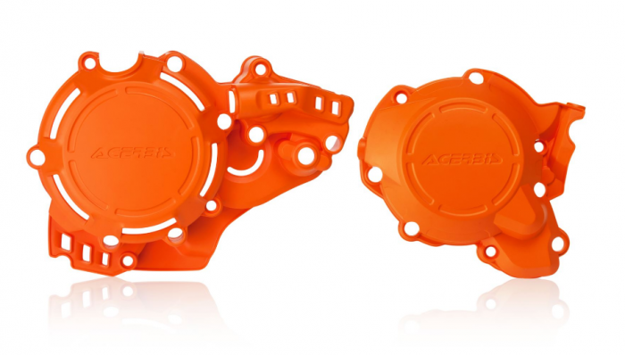 Set protectii motor KTM EXC 250/300 '17-'19, SX 250 '17-'18, Husqvarna TE 250/300 '17-'19, TC 250 '17-'18 Acerbis 0023468.011.016 [1]