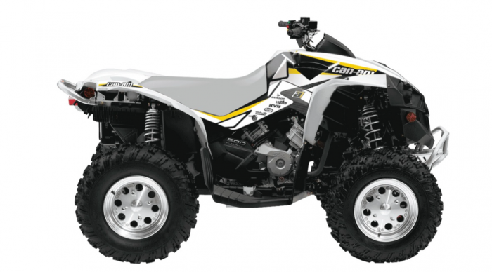 Set Stikere Can-Am Renegade 500 '07-'23 Blackbird Dream 2 [2]