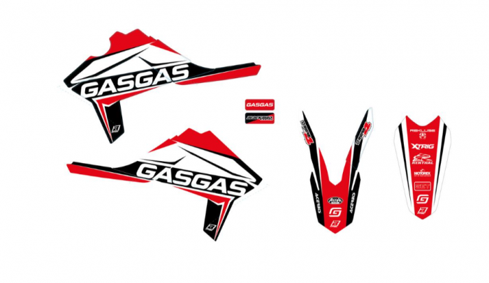 Set stikere Gas Gas EC '12-'15, ECF '14-'17 Dream 4 E2906N [1]