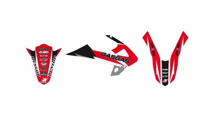 Set stikere Gas Gas EC 250/300 '18-'19 Dream 3 BlackBird E2907E [1]