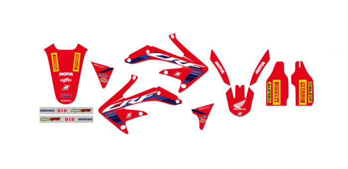 Set stikere Honda CRF 450 '05-'08 Replica Team [1]