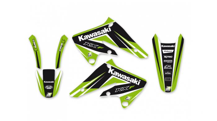 Set stikere Kawasaki KXF 250 '04-'05 DREAM 4 [1]