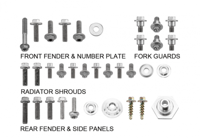 Set suruburi Plastice KTM SX/EXC/EXC-F [1]