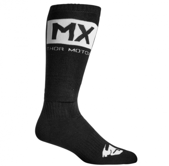 Sosete Thor MX Black/White [1]