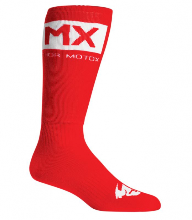 Sosete MX/Enduro Red-White [1]