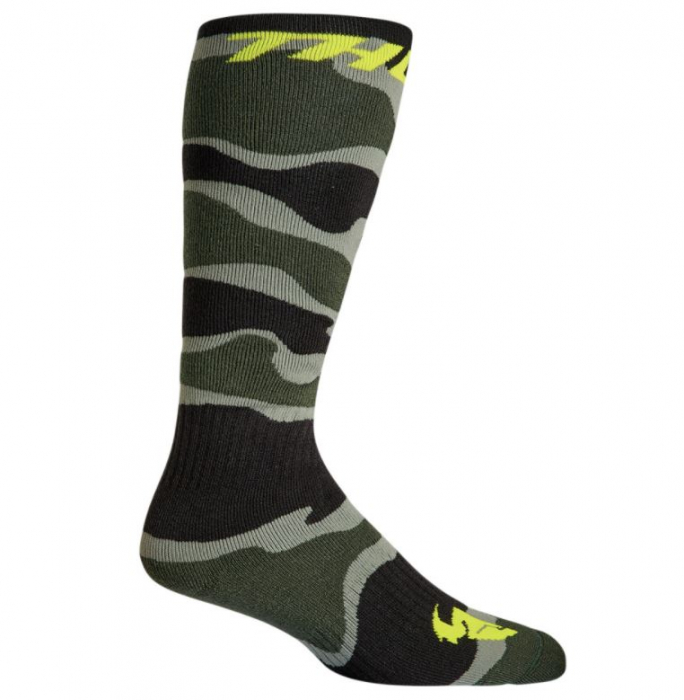 Sosete Thor Camo Green/Acid [1]