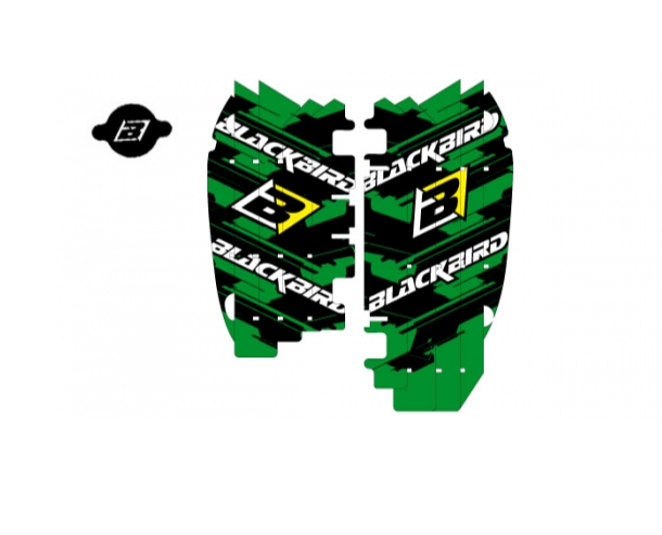 Stikere protectii radiatoare Kawasaki KXF 450 '09-'10 [1]