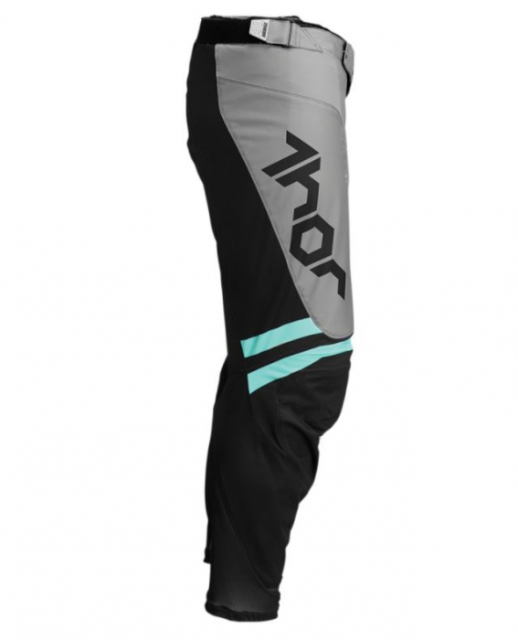 Pantaloni enduro/motocross THOR Pulse Cube Black/Mint [2]