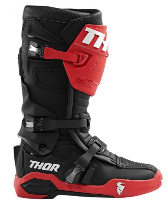 Cizme enduro/motocross Thor Radial Negru/Rosu [3]
