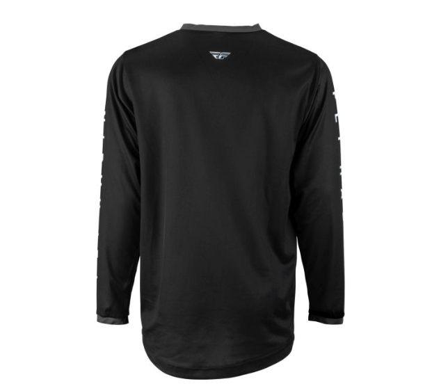 Tricou enduro/motocross FLY F-16 Negru/Alb [2]