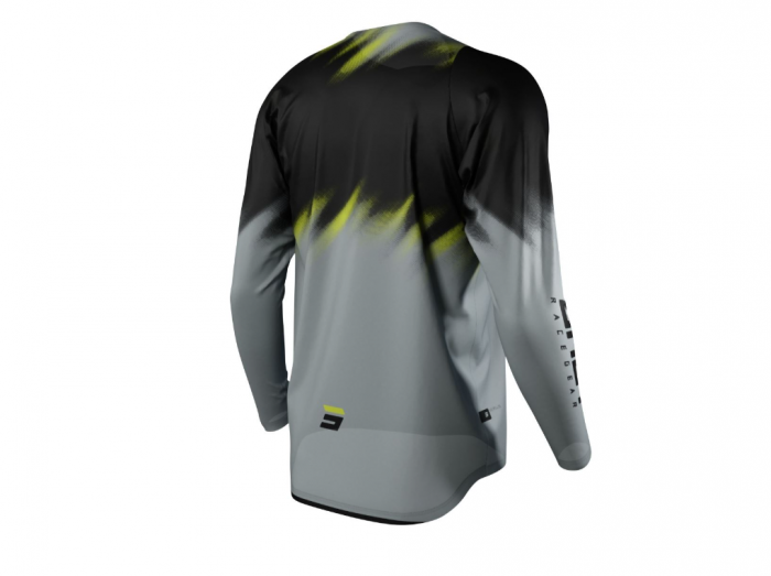 Tricou enduro/motocross Shot Devo Versus Negru/Galben [2]