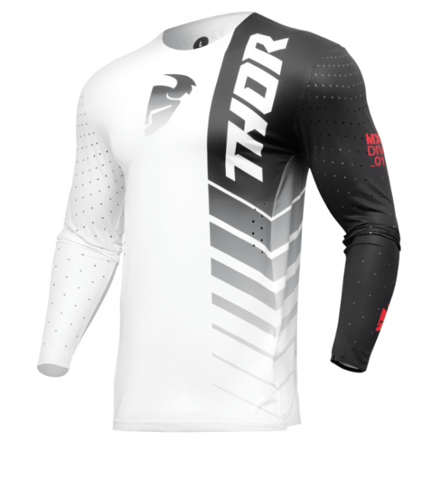 Tricou enduro/motocross THOR Prime Analog Black [1]