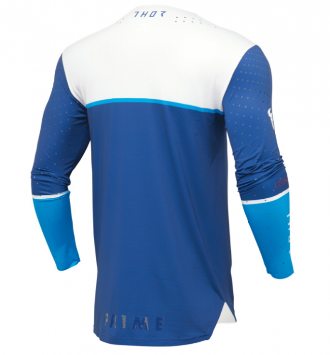 Tricou enduro/motocross THOR Prime Ace Navy [2]