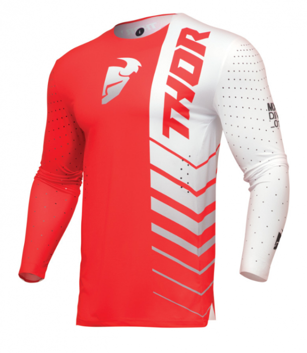 Tricou enduro/motocross THOR Prime Analog Red [1]