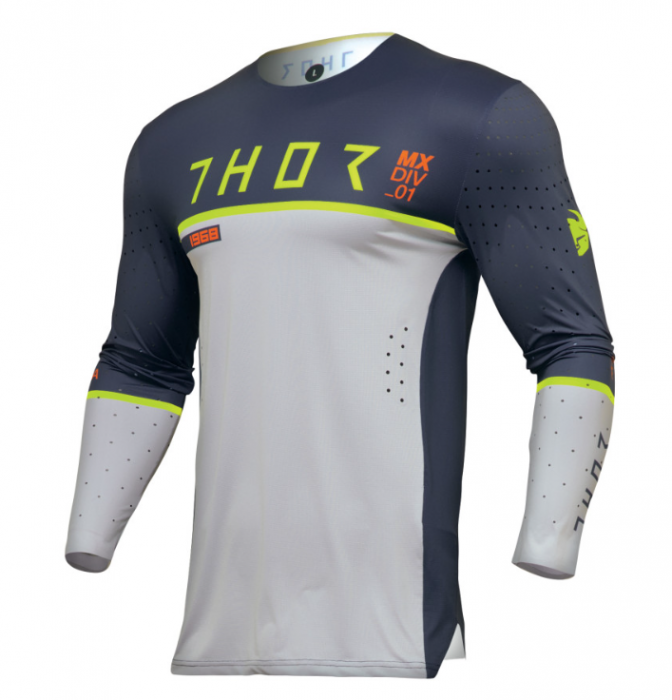Tricou enduro/motocross THOR Prime Ace Midnight [1]