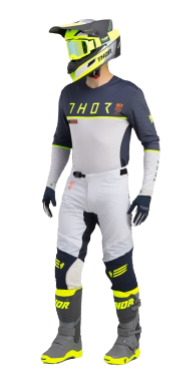 Tricou enduro/motocross THOR Prime Ace Midnight [3]