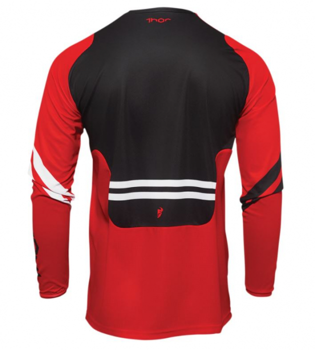 Tricou enduro/motocross THOR Cube Red [2]