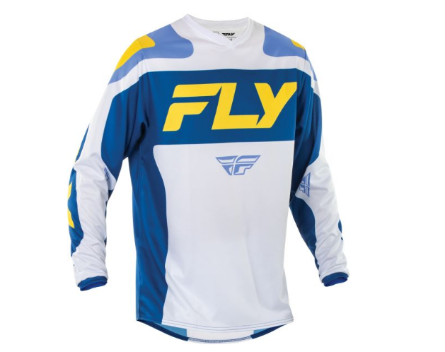 Tricou Enduro/MX Fly Racing F-16 Blue/Yellow [1]