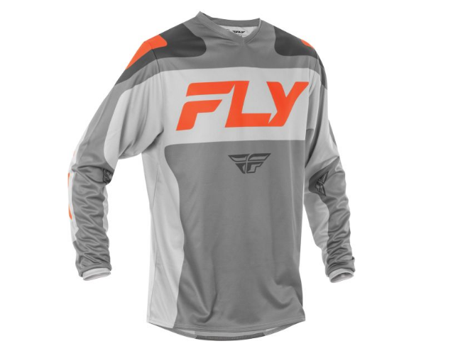 Tricou Enduro/MX Fly Racing F-16 Grey/Orange [1]