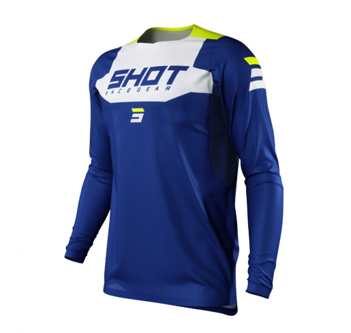 Tricou Shot Contact Camo Albastru [1]