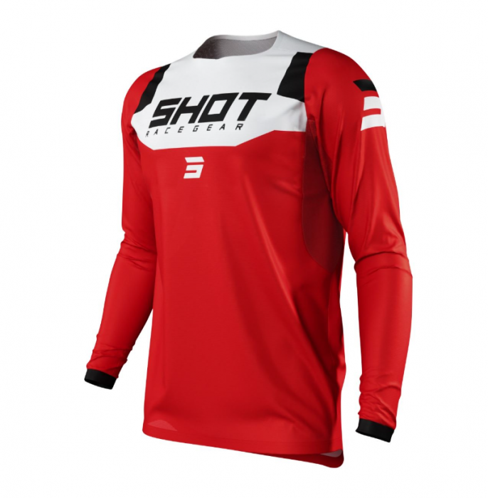 Tricou Shot Contact Chase Rosu [1]