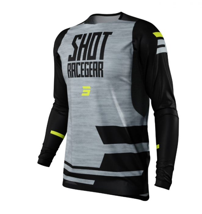 Tricou Shot Contact Loom Gri [1]