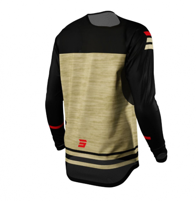 Tricou Shot Contact Loom Negru/Maro [2]