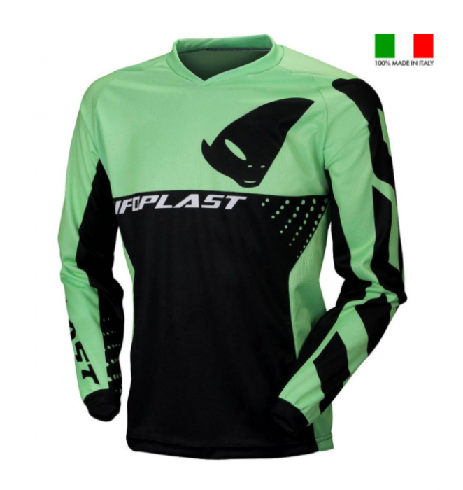 Tricou UFO Division Negru/Verde Deschis [1]