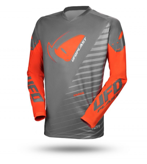 Tricou UFO Kimura Gri/Portocaliu 2022 [1]